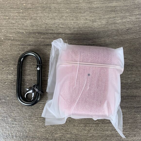 for Airpods Case Cover with Keychain, Compatible with Apple Airpod 2 & 1 Pink - Picture 2 of 11